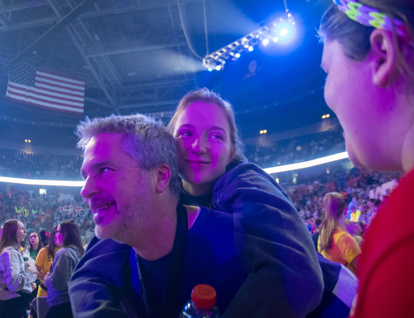 THON, Sunday Morning, Megan Zieber and Father